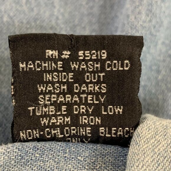 Mickey Unlimited Disney Denim‎ Button Down Shirt - Picture 6 of 6